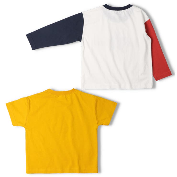 子供服DaddyOhDaddy(ダディオダディ)ロゴプリント半袖・長袖Ｔシャツ２枚セット90cm～160cmV5480