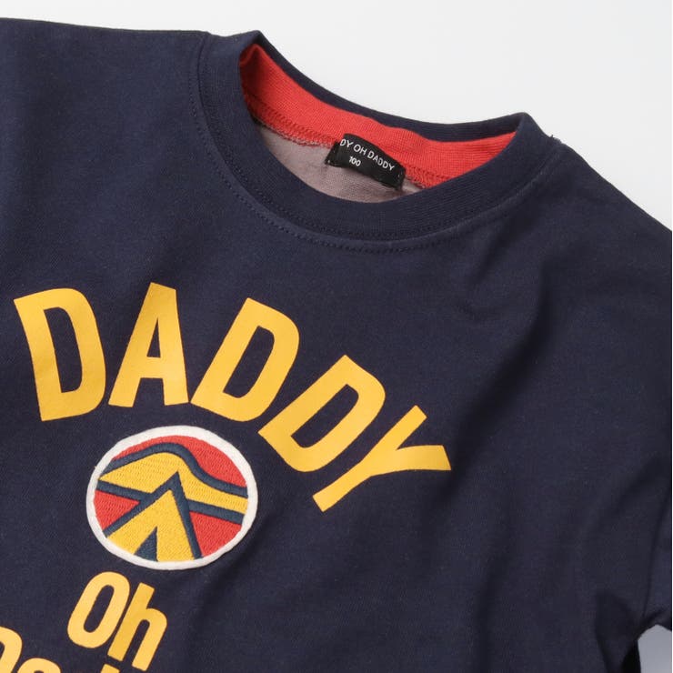 子供服DaddyOhDaddy(ダディオダディ)ロゴプリント半袖・長袖Ｔシャツ２枚セット90cm～160cmV5480