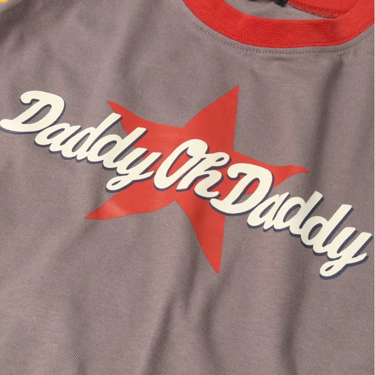 子供服DaddyOhDaddy(ダディオダディ)ロゴプリント半袖・長袖Ｔシャツ２枚セット90cm～160cmV5480