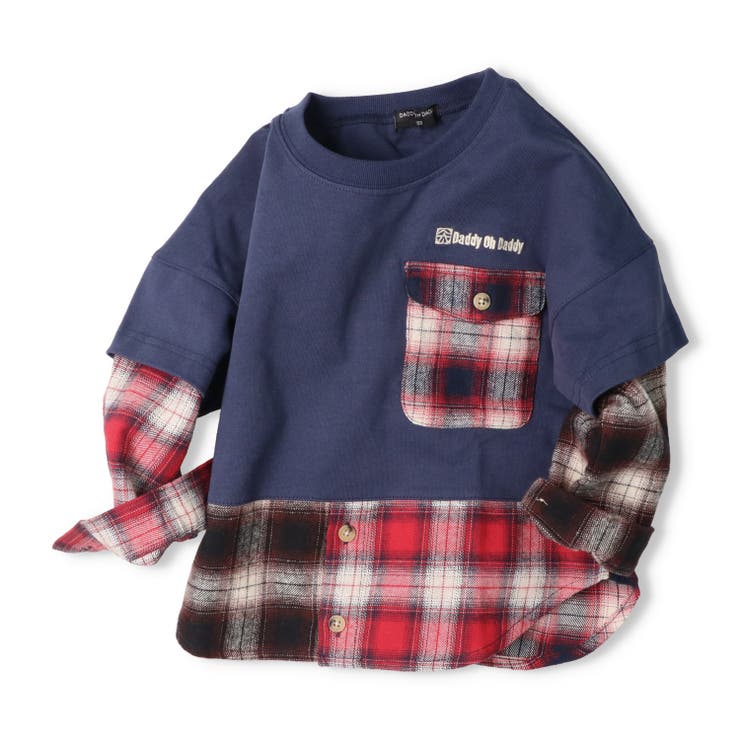 チェック使い長袖Ｔシャツ | こどもの森e-shop | 詳細画像9 