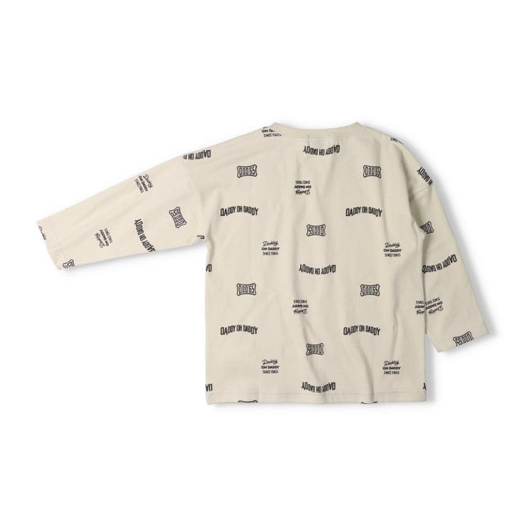 日本製ダディロゴ総柄長袖Ｔシャツ | こどもの森e-shop | 詳細画像3 