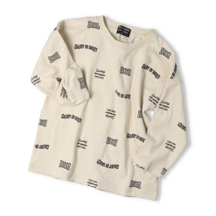 日本製ダディロゴ総柄長袖Ｔシャツ | こどもの森e-shop | 詳細画像8 