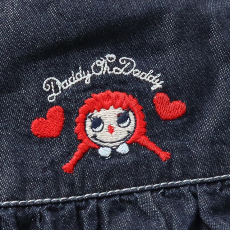 ダディコ刺繍デニムキャミワンピース | こどもの森e-shop | 詳細画像6 