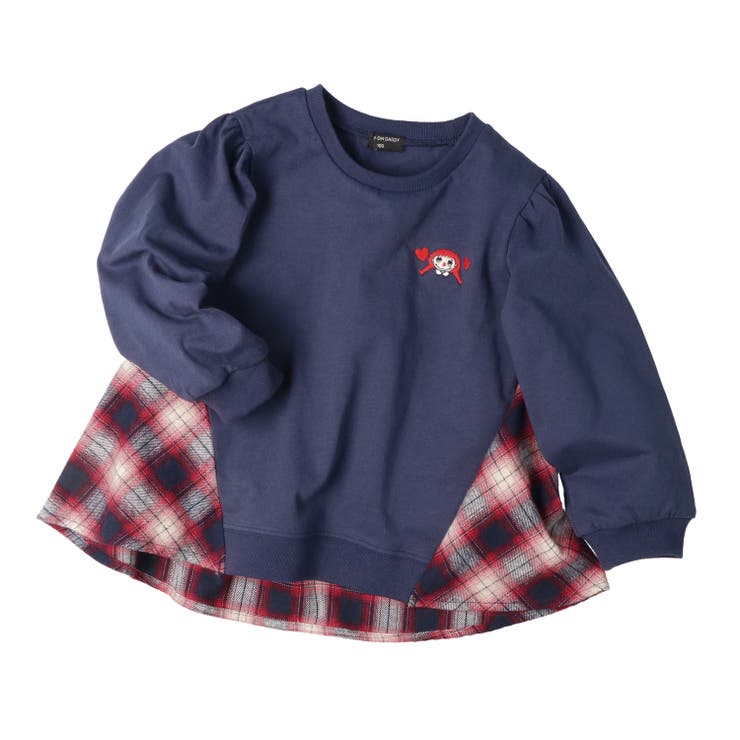 チェック切替長袖Ｔシャツ | こどもの森e-shop | 詳細画像9 