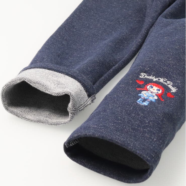 子供服DaddyOhDaddy(ダディオダディ)日本製ダディコ刺繍レギンス90cm～130cmV6505