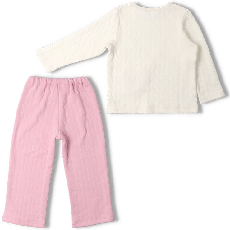 【WEB限定】ハートポシェット風キルトパジャマ | こどもの森e-shop | 詳細画像3 