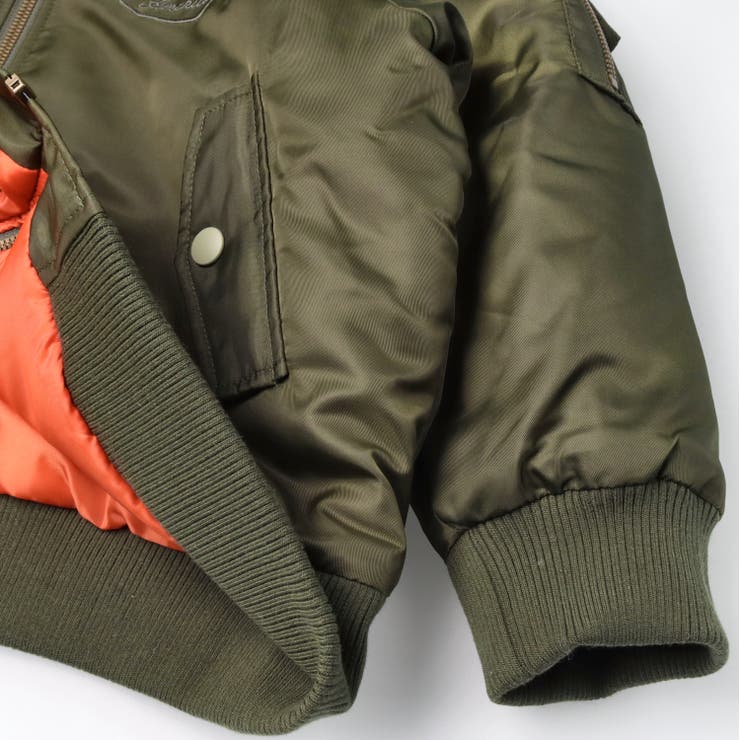【ネット限定】ＭＡ－１中綿ジャケット | こどもの森e-shop | 詳細画像10 