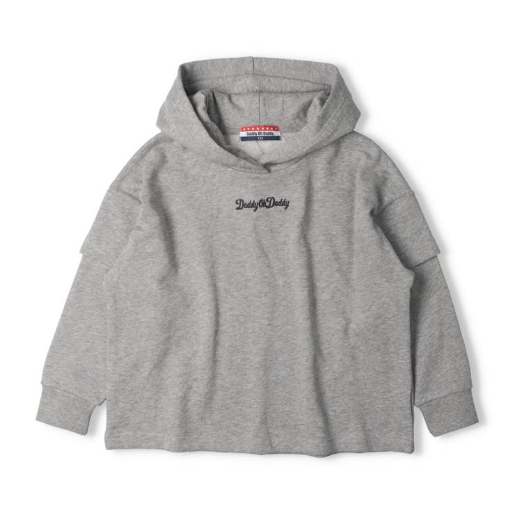 【ネット限定】レイヤード風裏毛パーカー | こどもの森e-shop | 詳細画像2 