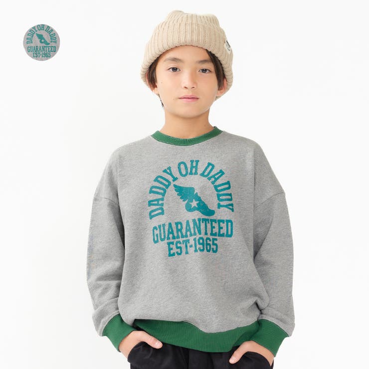 【ネット限定】ロゴプリント裏毛トレーナー | こどもの森e-shop | 詳細画像1 