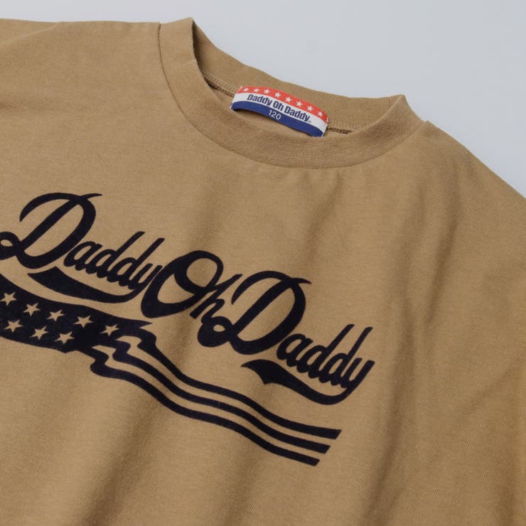 子供服DaddyOhDaddy(ダディオダディ)【ネット限定】フロッキープリントＴシャツ120cm～170cmV9685
