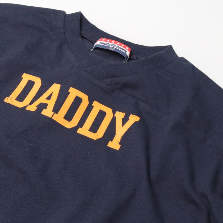 子供服DaddyOhDaddy(ダディオダディ)【ネット限定】ロゴプリントVネックＴシャツ120cm～170cmV9685