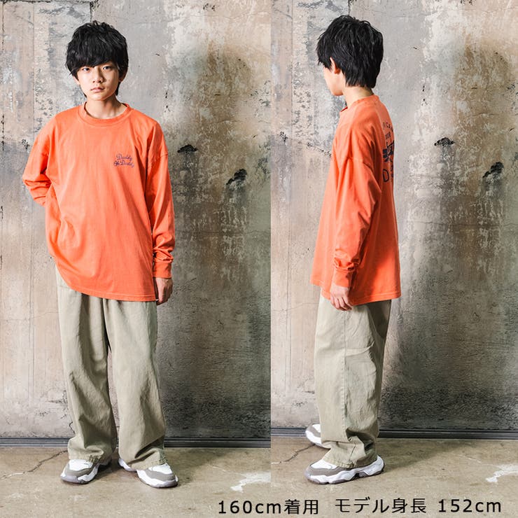 子供服DaddyOhDaddy(ダディオダディ)【ネット限定】前後プリント長袖Ｔシャツ120cm～170cmV9685