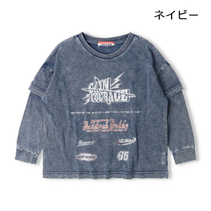 子供服DaddyOhDaddy(ダディオダディ)【ネット限定】ロゴプリントＴシャツ120cm～170cmV9685