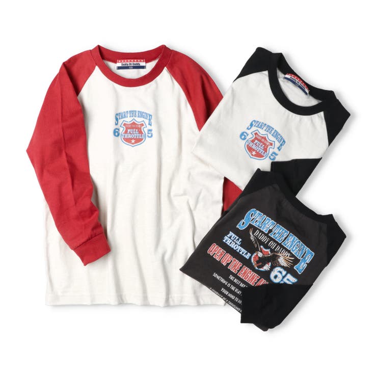 子供服DaddyOhDaddy(ダディオダディ)【ネット限定】ラグランＴシャツ120cm～170cmV9685