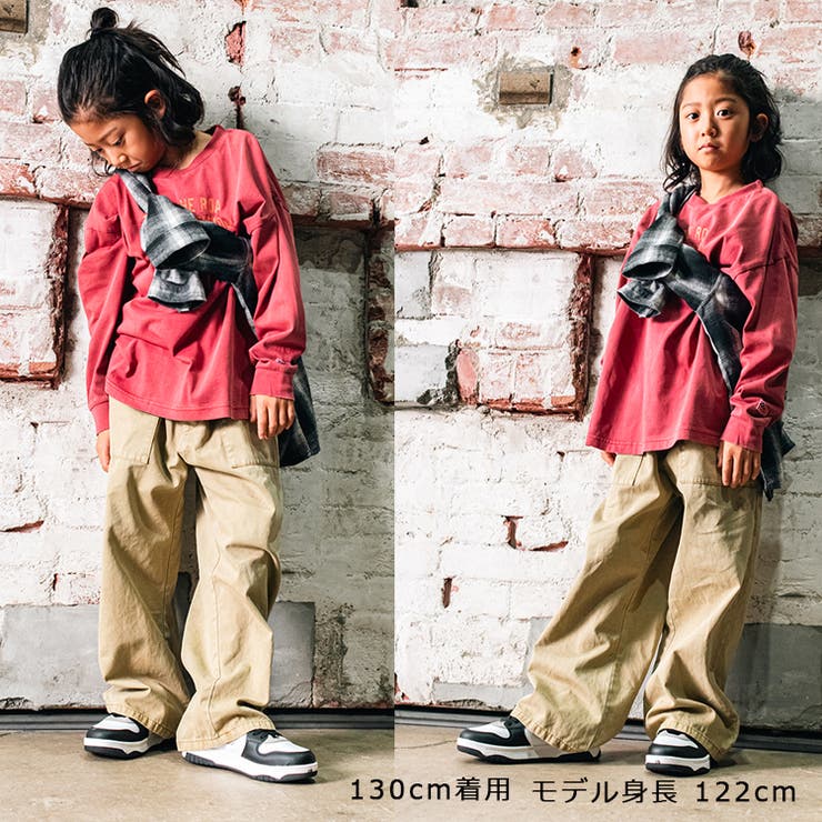 子供服DaddyOhDaddy(ダディオダディ)ツイル無地ベイカーパンツ120cm～170cmV9705