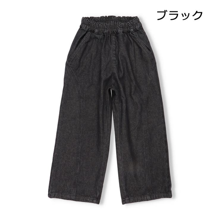 【WEB限定】デニムワイドパンツ | こどもの森e-shop | 詳細画像2 