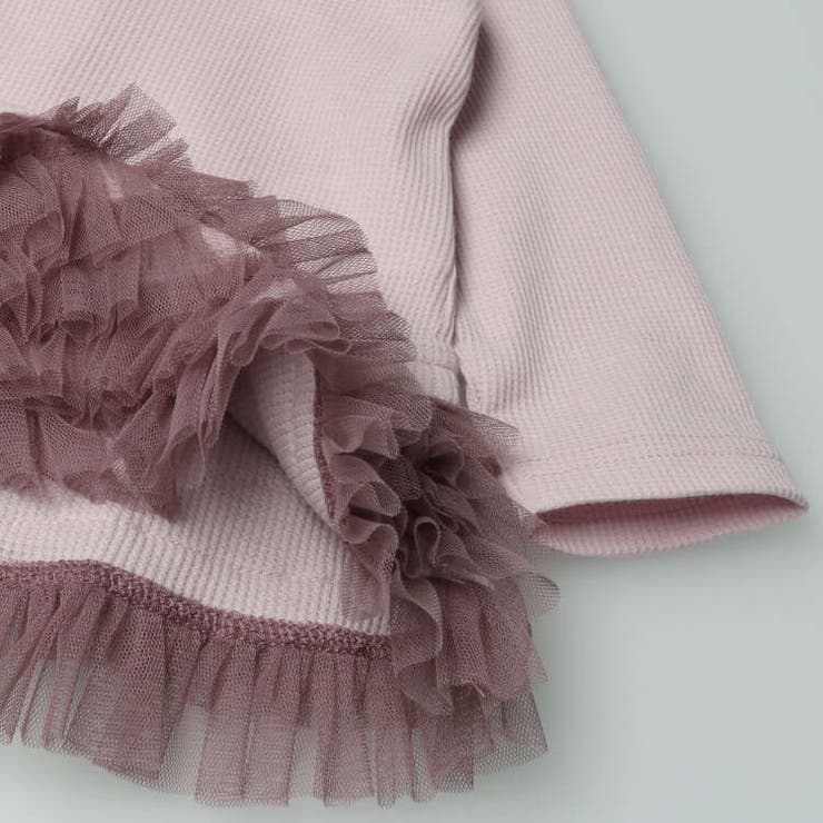 裾チュールフリル付き長袖Ｔシャツ | こどもの森e-shop | 詳細画像6 