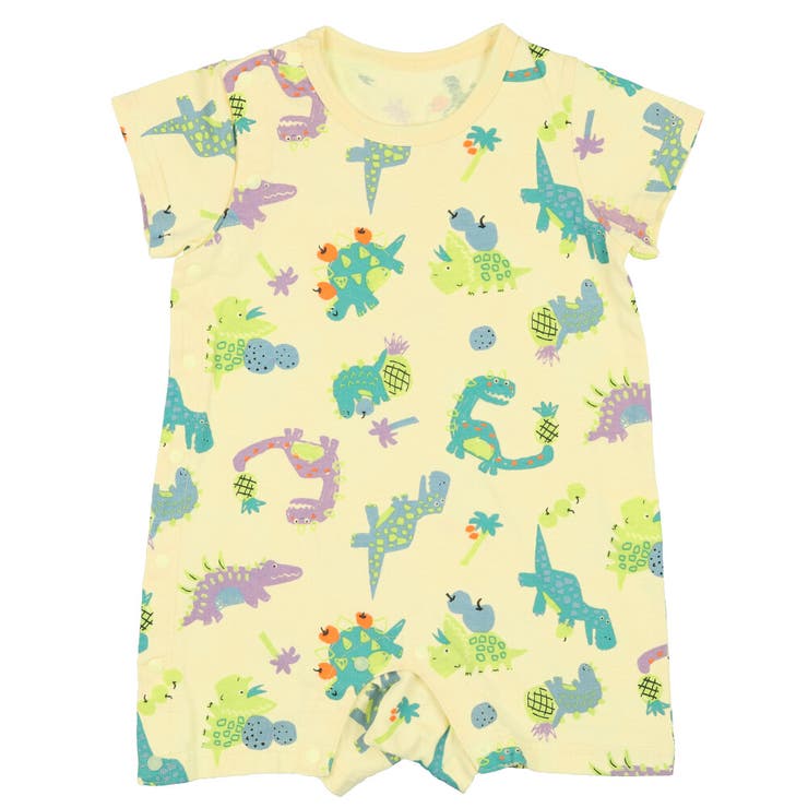 Kids Zoo 恐竜 総柄tオール 品番 Mtik こどもの森e Shop コドモノモリイーショップ のキッズファッション通販 Shoplist ショップリスト