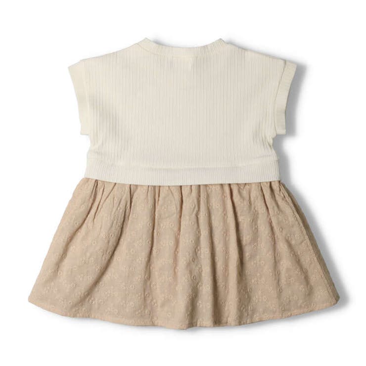 レーススカート切替半袖ワンピース 80cm，90cm W42320 | こどもの森e-shop | 詳細画像4 