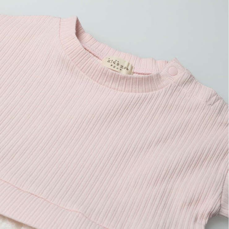 レーススカート切替半袖ワンピース 80cm，90cm W42320 | こどもの森e-shop | 詳細画像5 