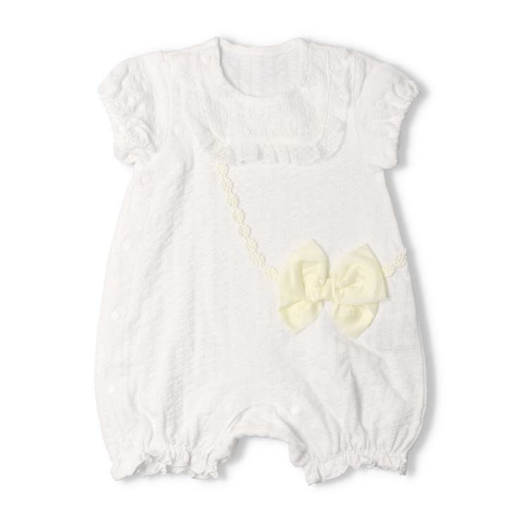 リボンポシェット風半袖ロンパース | こどもの森e-shop | 詳細画像2 