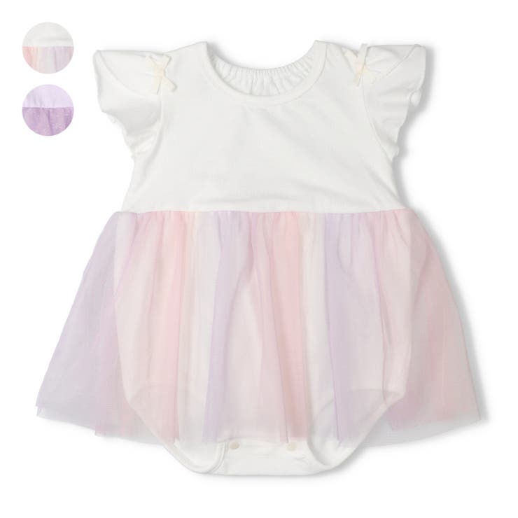 チュールスカート半袖ロンパース | こどもの森e-shop | 詳細画像1 