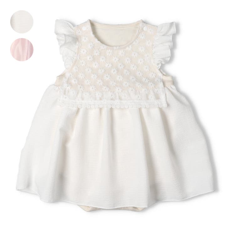 お花レースロンパース | こどもの森e-shop | 詳細画像1 