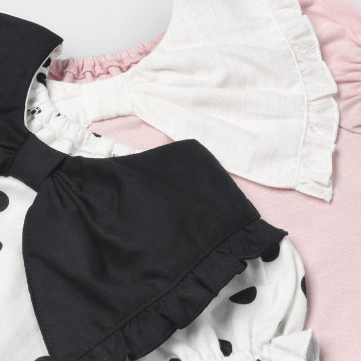 リボン衿ロンパース | こどもの森e-shop | 詳細画像4 