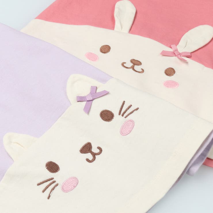 ねこ・うさぎ切替半袖Ｔシャツ | こどもの森e-shop | 詳細画像5 