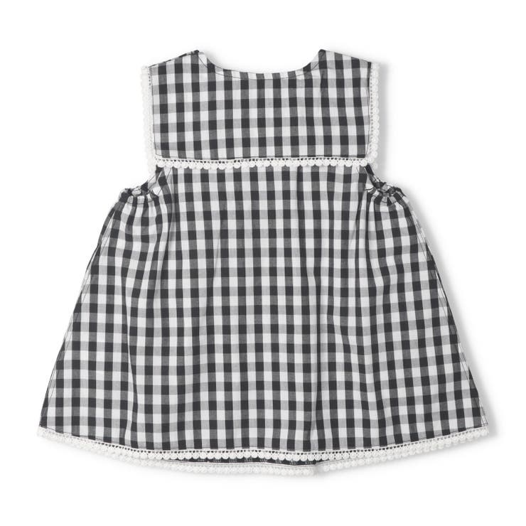 ギンガムチェック・花柄チュニック | こどもの森e-shop | 詳細画像2 