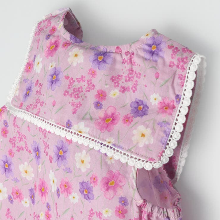 ギンガムチェック・花柄チュニック | こどもの森e-shop | 詳細画像4 