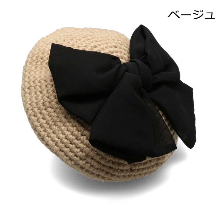 kid´s zoo シフォンリボン付きアクリルニット帽 | こどもの森e-shop | 詳細画像4 
