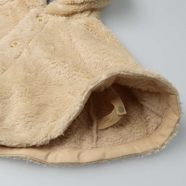 ネコ・イヌ・ウサギ・クマなりきりボアマント・ポンチョ S，M W62100 | こどもの森e-shop | 詳細画像10 