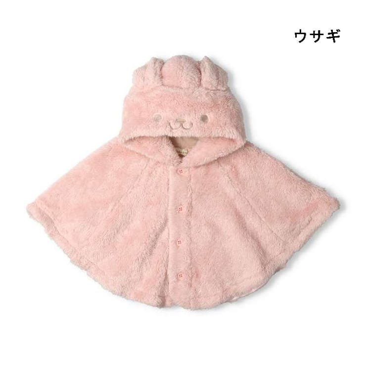ネコ・イヌ・ウサギ・クマなりきりボアマント・ポンチョ S，M W62100 | こどもの森e-shop | 詳細画像4 