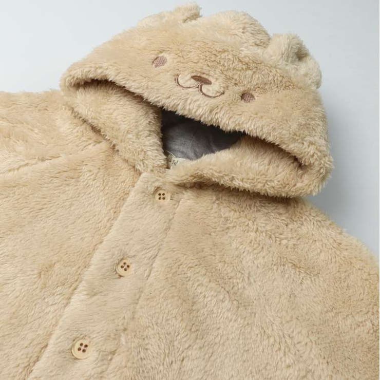 ネコ・イヌ・ウサギ・クマなりきりボアマント・ポンチョ S，M W62100 | こどもの森e-shop | 詳細画像7 