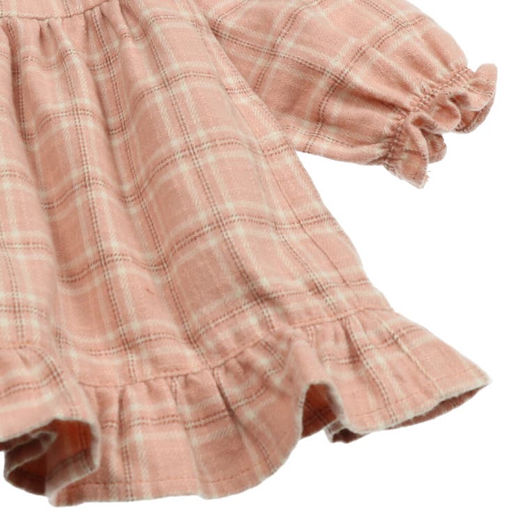 Kids Zoo レース衿チェック柄ワンピース 品番 Mtik こどもの森e Shop コドモノモリイーショップ のキッズファッション通販 Shoplist ショップリスト