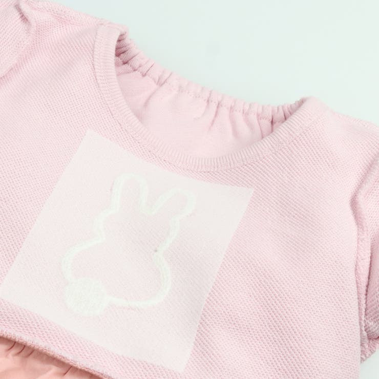 キラキラハート柄チュールスカート裏毛ワンピース | こどもの森e-shop | 詳細画像6 