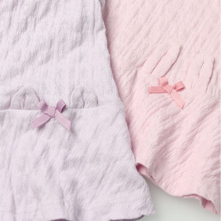 子供服kid´szoo(キッズズー)動物耳付パターンメッシュ長袖Ｔシャツ80cm，90cmW6480