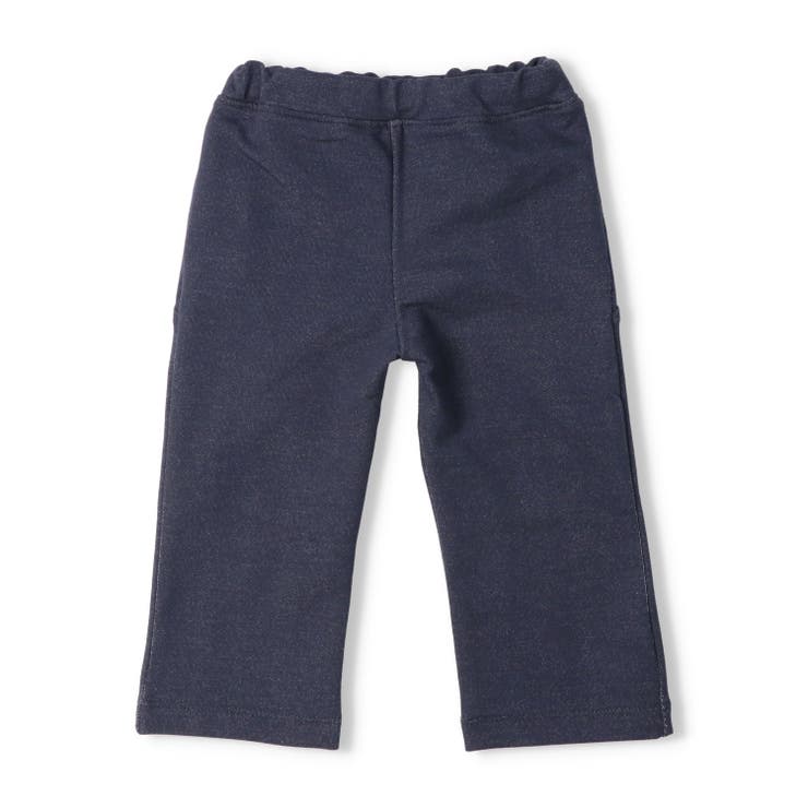 ねこ・うさぎデザインデニムニット長パンツ | こどもの森e-shop | 詳細画像4 