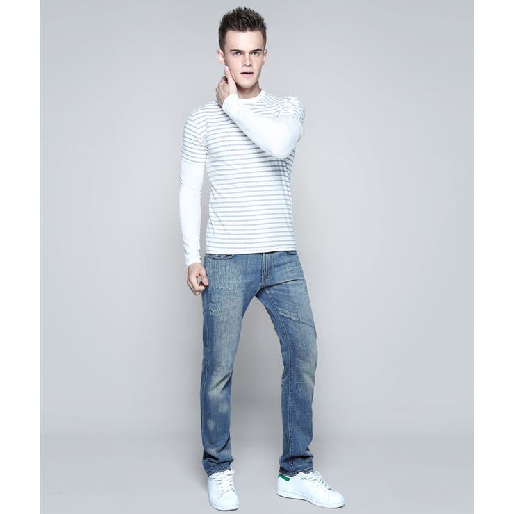 ジーンズ メンズ ボトムス ロングパンツ 大きいサイズ テーパードパンツ 品番 Mahm Match麻吉 マッチ のメンズ ファッション通販 Shoplist ショップリスト