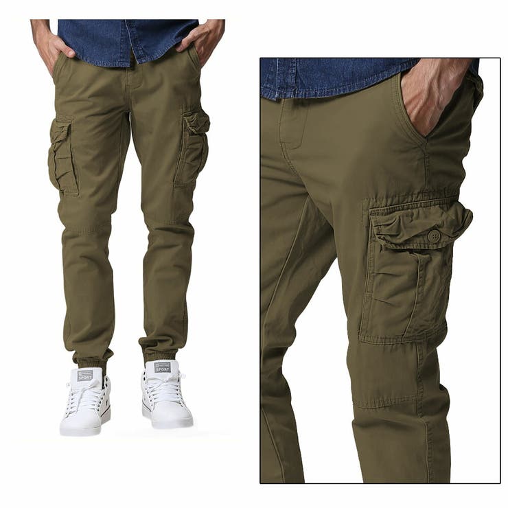 カーゴパンツ メンズ 大きいサイズ ジョガーパンツ メンズ 大きいサイズ | MATCH麻吉 | 詳細画像11 