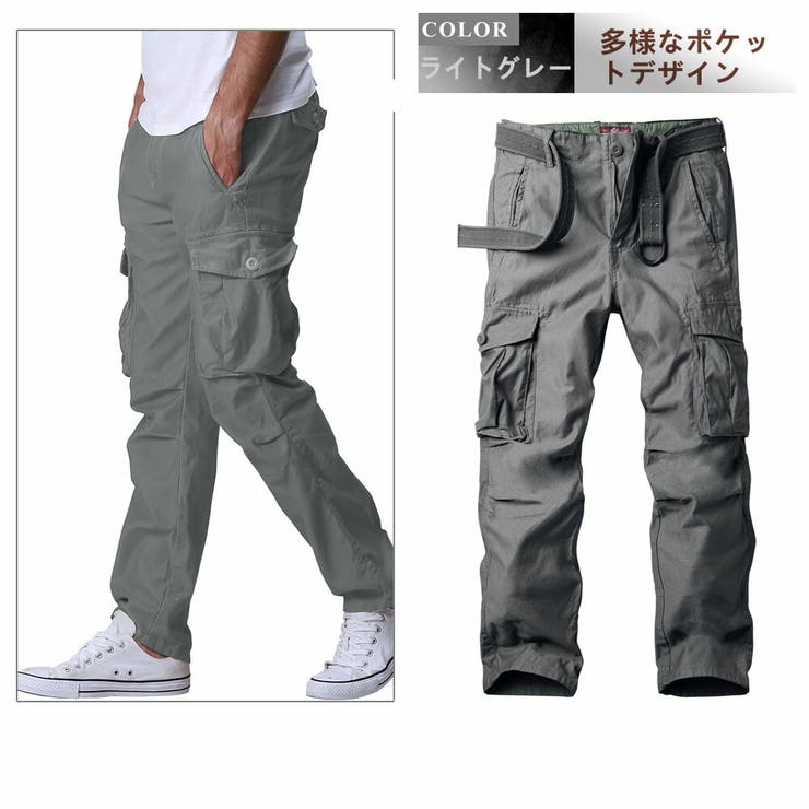 カーゴパンツ メンズ 大きいサイズ 迷彩 カーゴパンツ 作業服