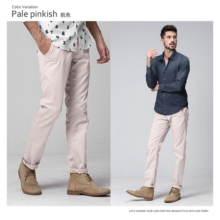 マッチMatchメンズボトムスロングパンツカジュアルスリムスタイルテーパードパンツ春服秋服8050