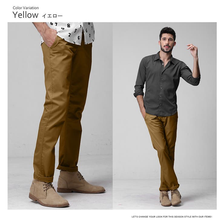 マッチMatchメンズボトムスロングパンツカジュアルスリムスタイルテーパードパンツ春服秋服8050