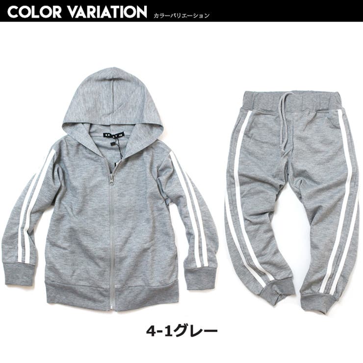 ジャージ素材 2本ライン ジップアップパーカー 品番 Mbtk Mb2 エムビーツー のキッズファッション 通販 Shoplist ショップリスト