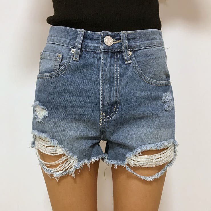 クラッシュデニムショートＰＴ | me Jane | 詳細画像2 