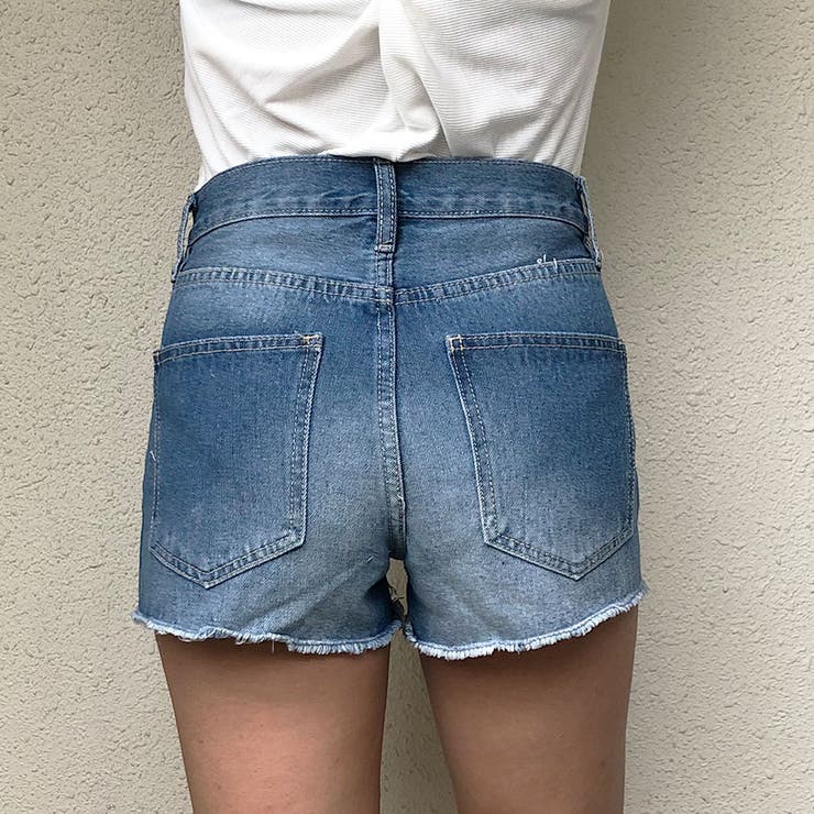 クラッシュデニムショートＰＴ | me Jane | 詳細画像3 