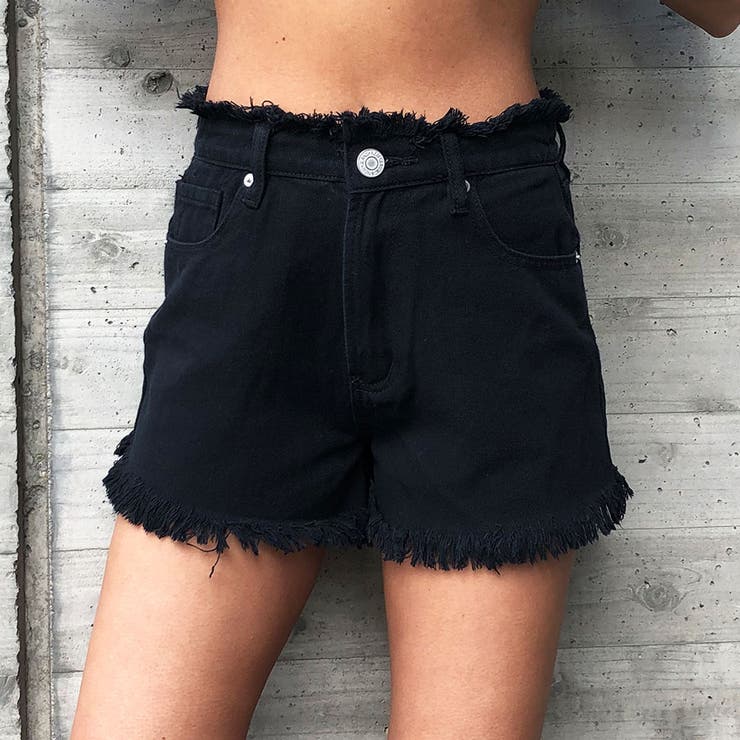 Mars マーズ ガーター付きショートパンツ 黒 サイズ26 Y2K