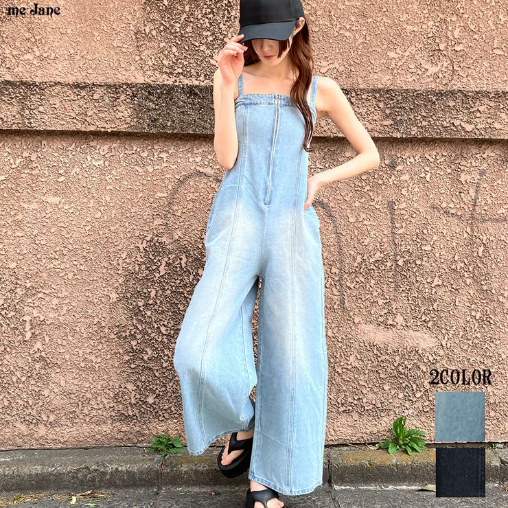 me jane ミージェーン 2WAY デニムオールインワン 2WAYデニムオールインワン[品番：MJNW0003290]｜me Jane（ミー