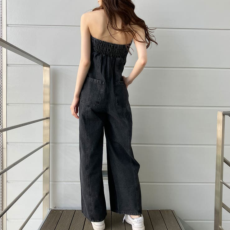 2WAYデニムオールインワン[品番：MJNW0003290]｜me Jane（ミー